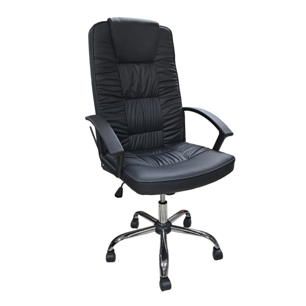 Black PU Office Chair