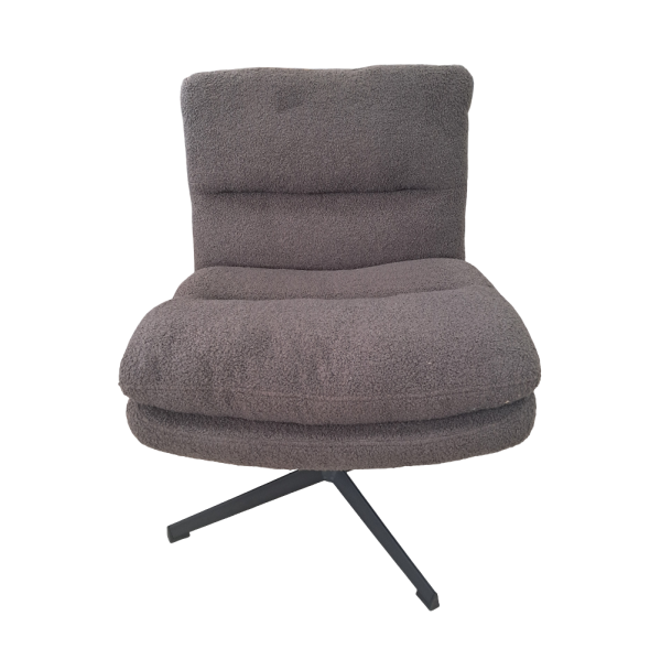 Sherpa Brown Accent Chair - Image 2