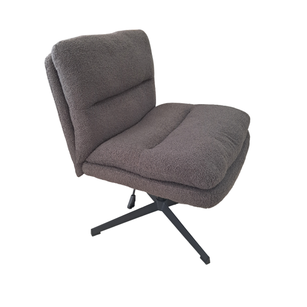Sherpa Brown Accent Chair - Image 3