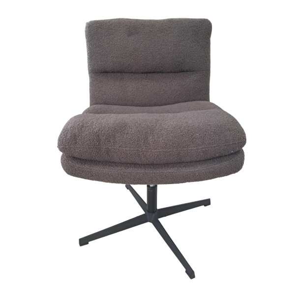 Sherpa Brown Accent Chair - Image 4