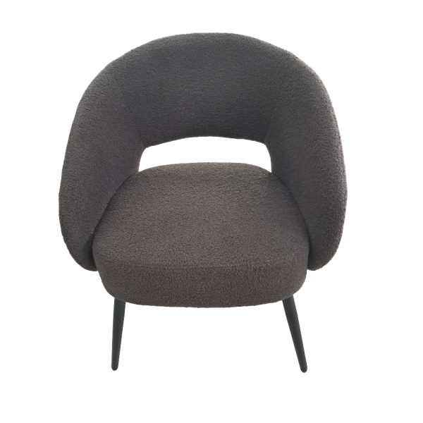 Sherpa Brown Accent Chair - Image 2
