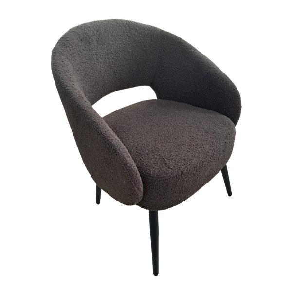 Sherpa Brown Accent Chair