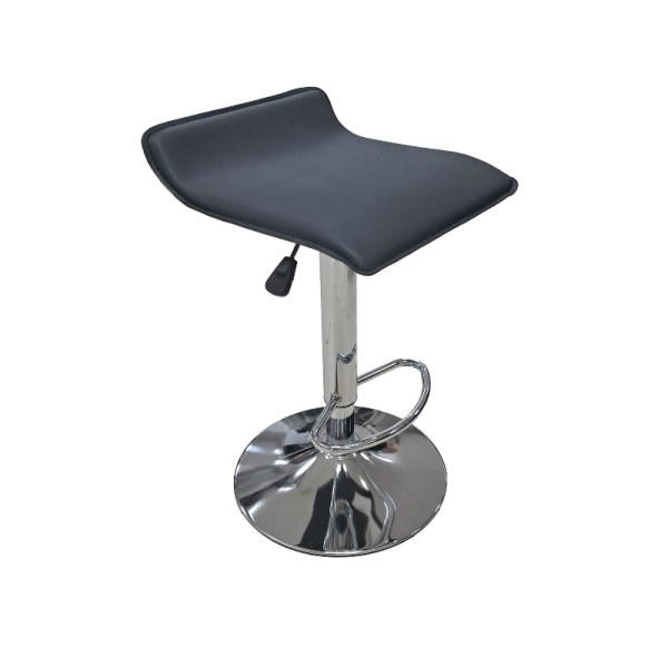 Black PU Barstool 25003 - Image 2