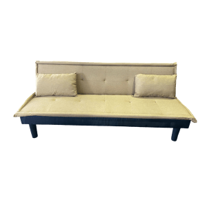Calabria Lt Brown Sofa Bed w/pillows