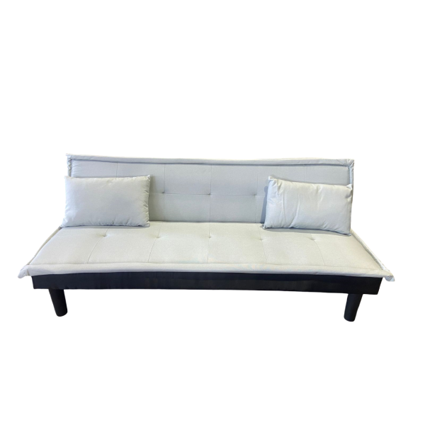 Calabria Smoke Blue Sofa Bed w/pillows - Image 2
