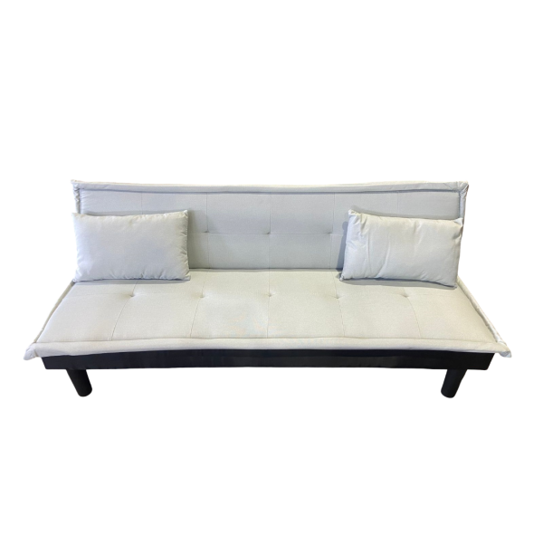 Calabria Smoke Blue Sofa Bed w/pillows - Image 3