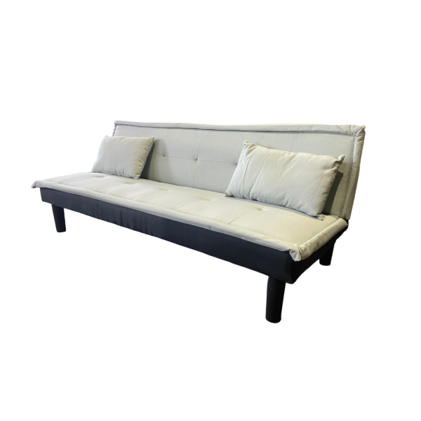 Calabria Smoke Blue Sofa Bed w/pillows