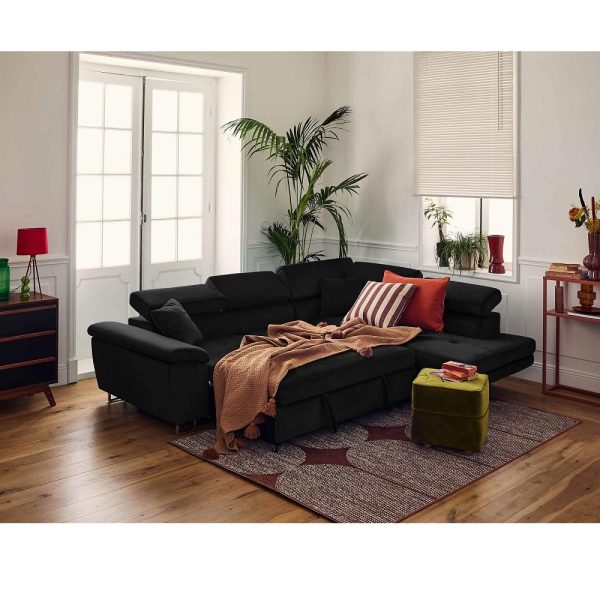 Dimas Convertible Corner Sofa w/storage