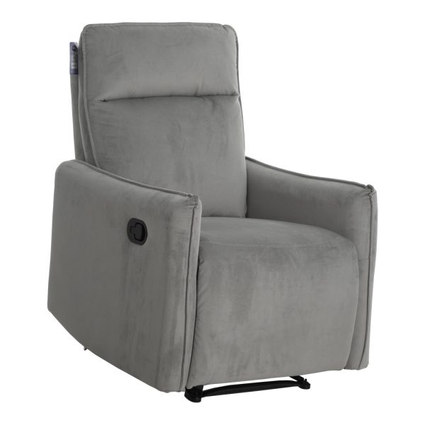 Grey Single Recliner
