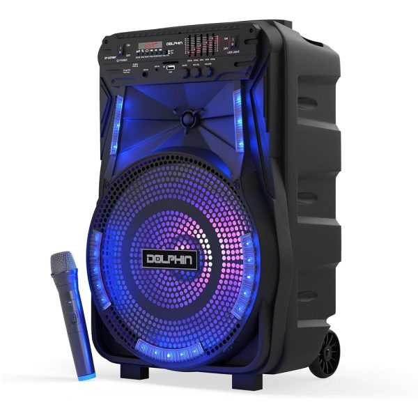 Dolphin 12" Rechargeable Bluetooth Party Speaker