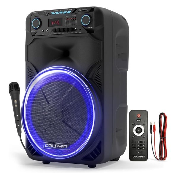 Dolphin Dual 15" Portable Party Speaker