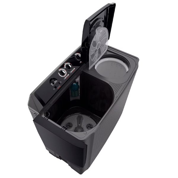 LG 18kg Twin Tub Black - Image 2