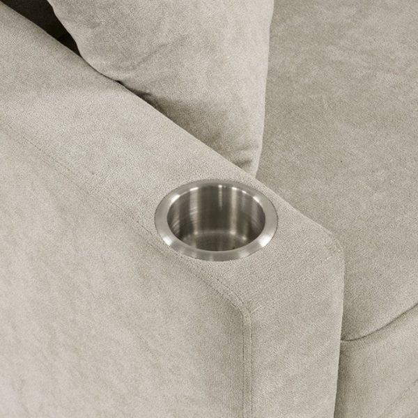 Kendal Sleep Sofa Sectional Beige - Image 5