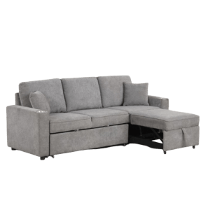 Kendal Sleep Sofa Sectional Grey