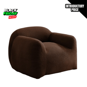 Lay-Zee Bean Bag Chair Brown