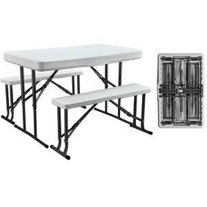 White Picnic Set