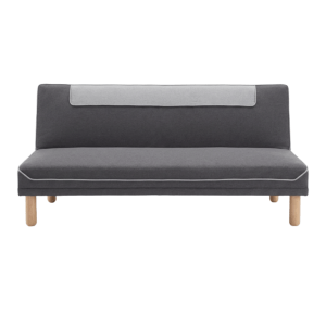 Amy Dk Grey/Smoke Blue Futon