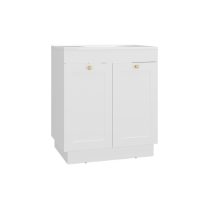 2 Door 30" Bathroom Vanity w/Sink