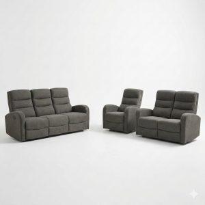3pc Recliner Set Moss Green