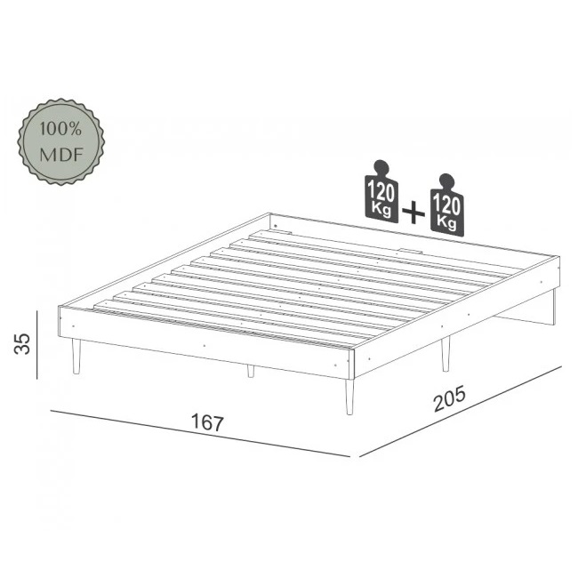 E-Sale – Queen Bed w/Headboard - Image 5