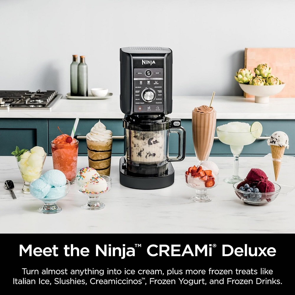 Ninja® CREAMi® XL Deluxe 11-in-1 Ice Cream and Frozen Treat Maker - Image 2