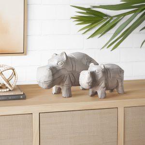 Hippo Sculpture