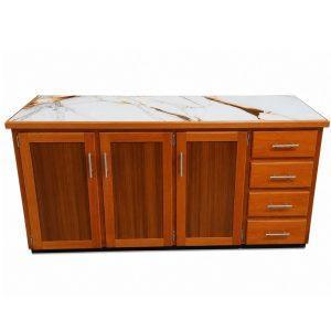 3 Door 4 Drawer Kitchen Cupboard