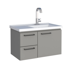 Bathroom Vanity Kit - Grey Roma