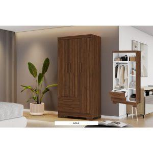 ONLINE ONLY- Avela 3 Door 2 Drawer Wardrobe