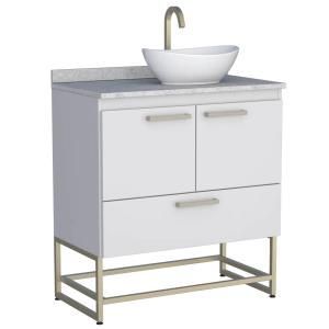 Bathroom Vanity Kit - Suez White