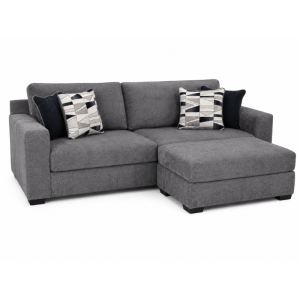 Westport Sofa + Large Ottoman Wynton Pewter