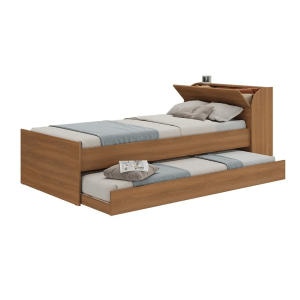 Twin Size Storage Bed w/Trundle