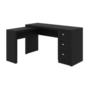 ONLINE ONLY- Reversible Corner Desk Black