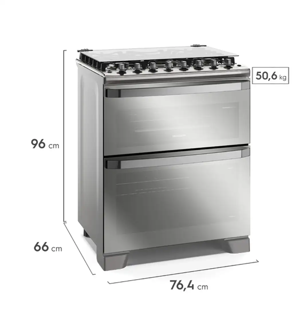 Frigidaire 30" Double Oven Stove w/VaporBake - Image 4