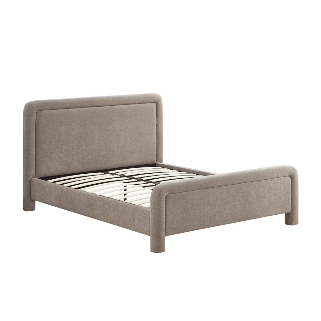Fabric Queen Size Bed - Image 2
